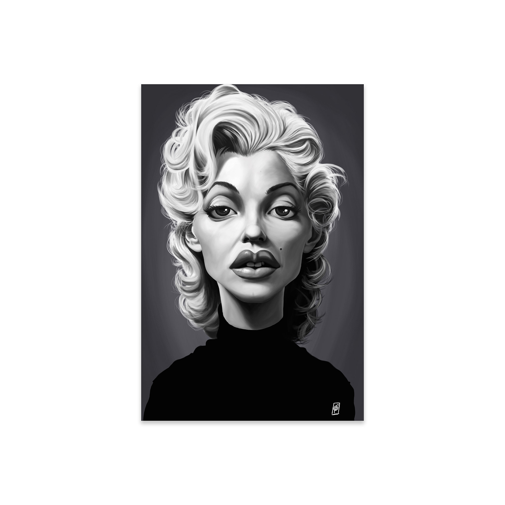 House of Hampton® Marilyn Monroe by Rob Snow No Frame Print Wayfair